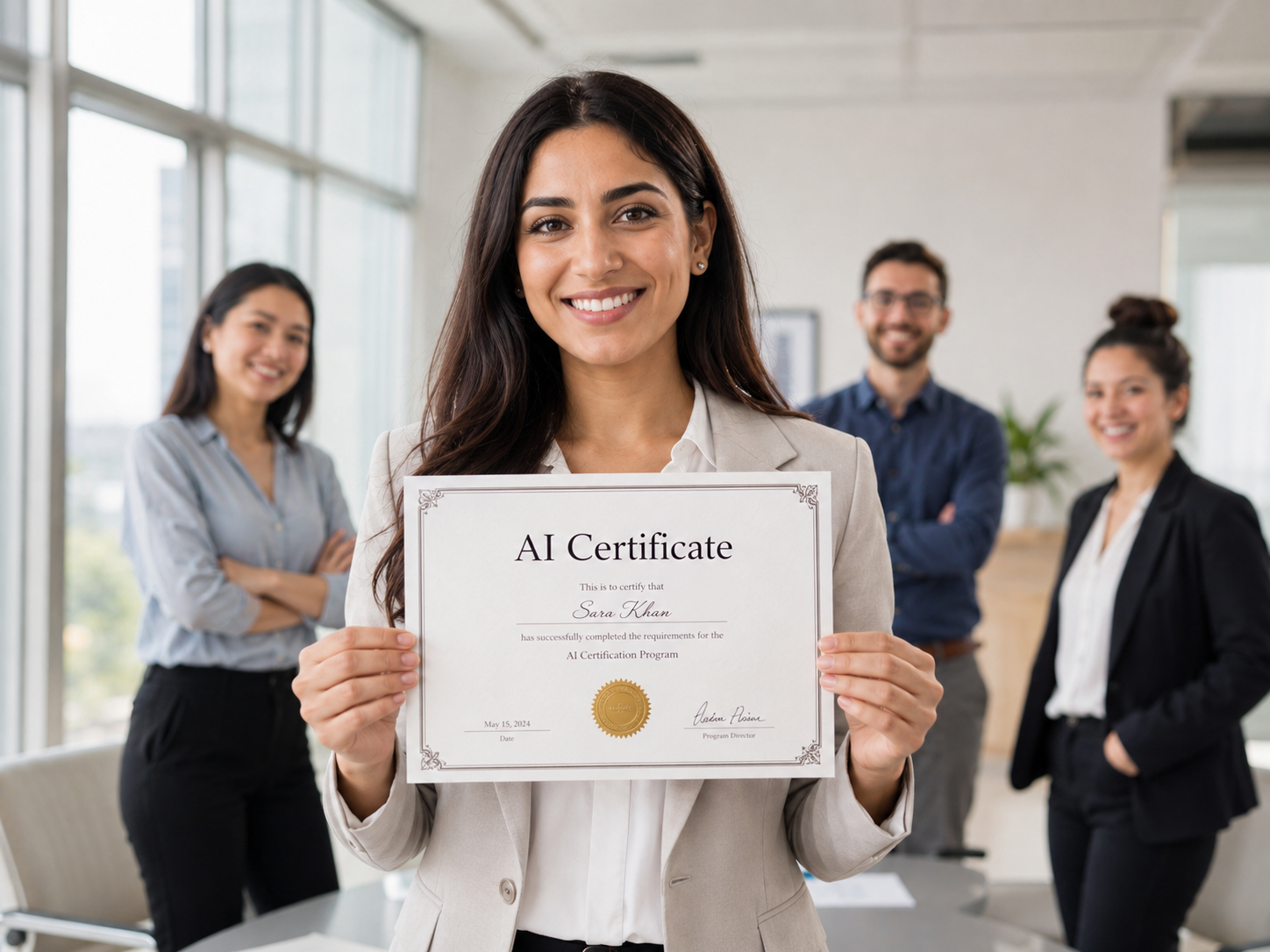 Professional certification training experience